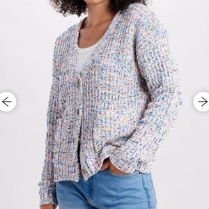NWT Julianne Large Confetti Cardigan - Supplies By Unionbay